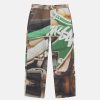 Bottoms Radial | Work Pant Canvas Baja Print