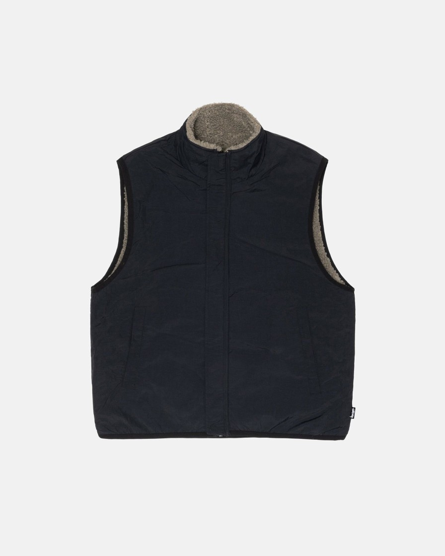 Outerwear Radial | Sherpa Reversible Vest