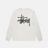 Tees Radial | Basic Stussy Ls Tee Pigment Dyed