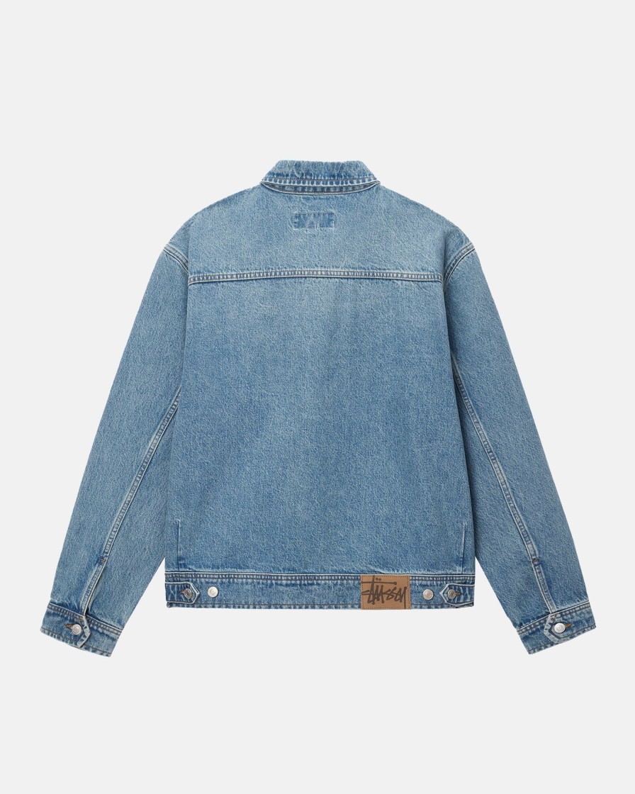 Denim Radial | Zip Work Jacket Denim