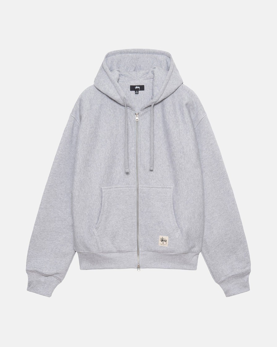 Sweats Radial | Double Face Label Zip Hoodie