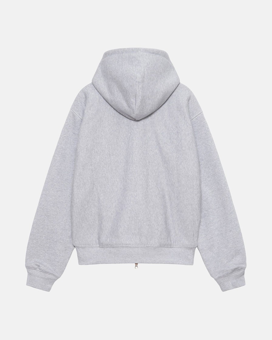 Sweats Radial | Double Face Label Zip Hoodie