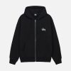 Sweats Radial | Basic Stussy Zip Hoodie