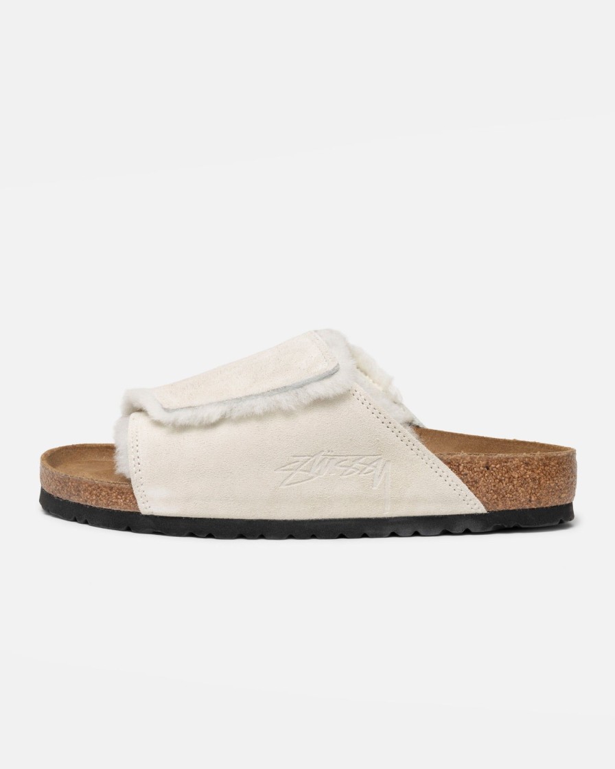 Accessories Radial | Stussy U0026 Birkenstock Solana Shearling Slide