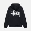 Sweats Radial | Basic Stussy Hoodie Pigment Dyed