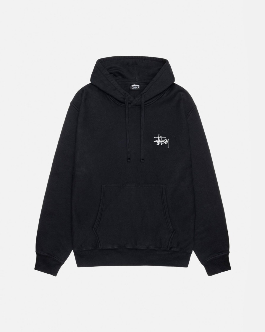 Sweats Radial | Basic Stussy Hoodie Pigment Dyed