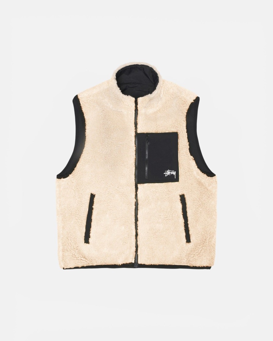 Outerwear Radial | Sherpa Reversible Vest