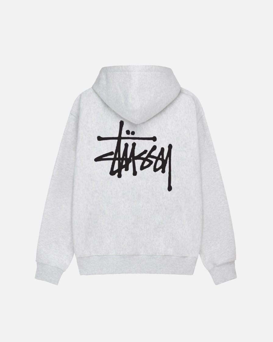 Sweats Radial | Basic Stussy Zip Hoodie