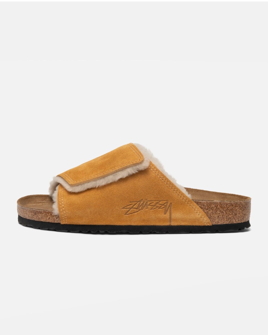 Accessories Radial | Stussy U0026 Birkenstock Solana Shearling Slide