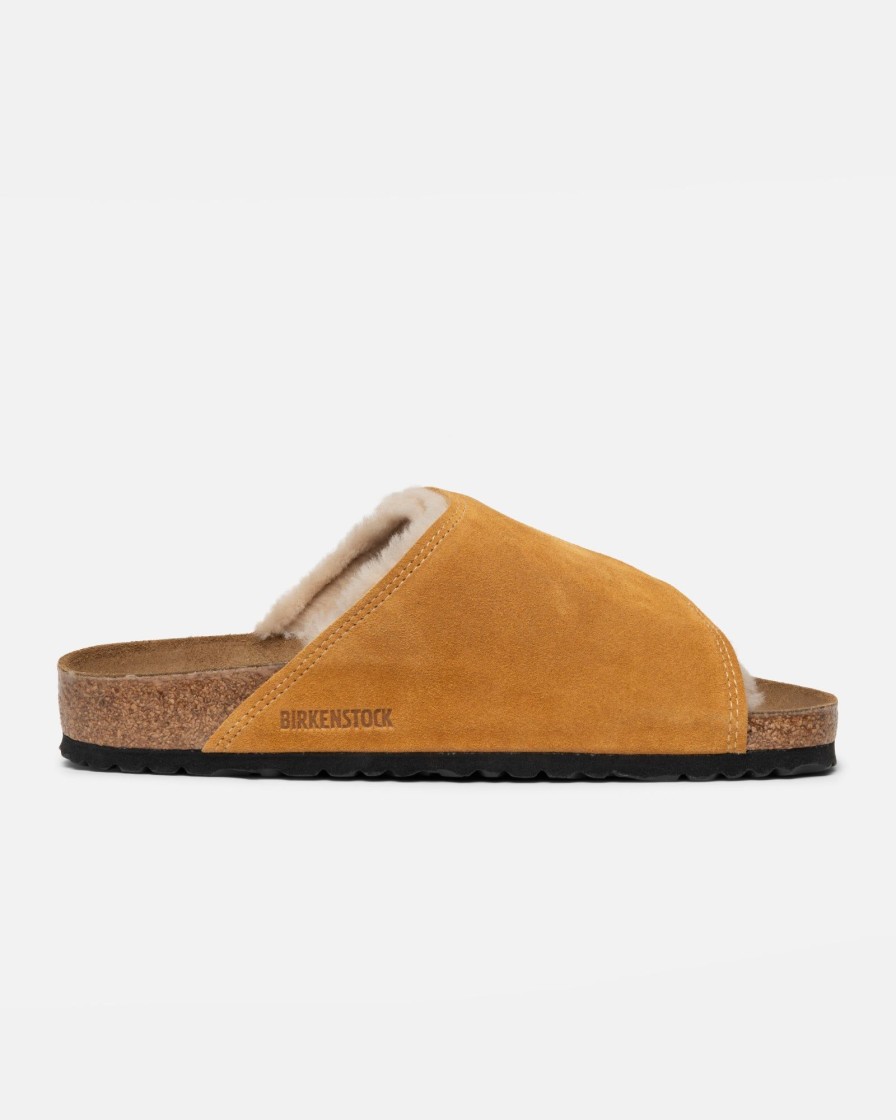 Accessories Radial | Stussy U0026 Birkenstock Solana Shearling Slide