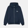 Sweats Radial | Basic Stussy Zip Hoodie