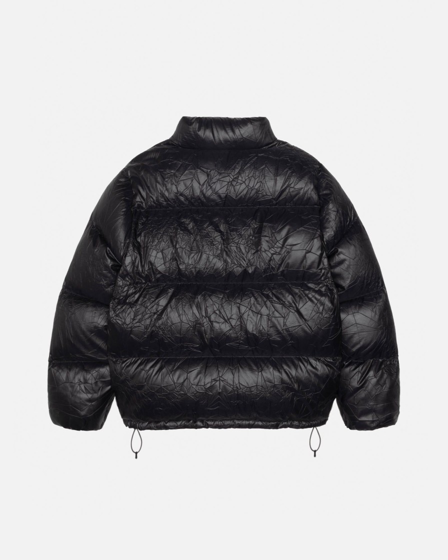 Outerwear Radial | Down Puffer Wrinkled Nylon