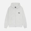 Sweats Radial | Basic Stussy Zip Hoodie