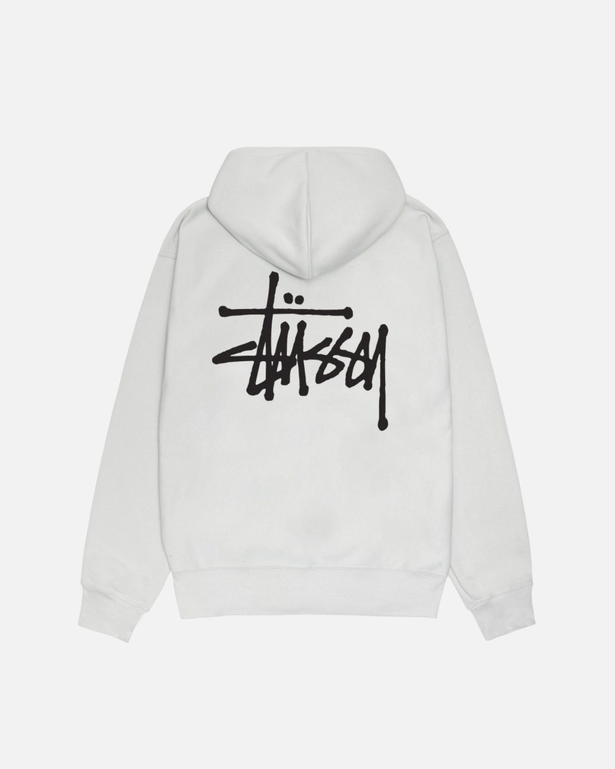 Sweats Radial | Basic Stussy Zip Hoodie