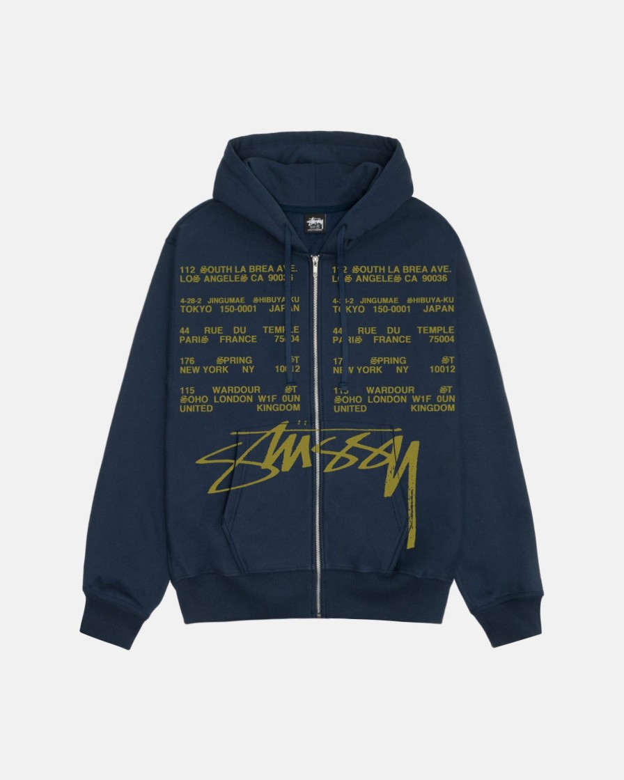 Sweats Radial | Locations Zip Hoodie