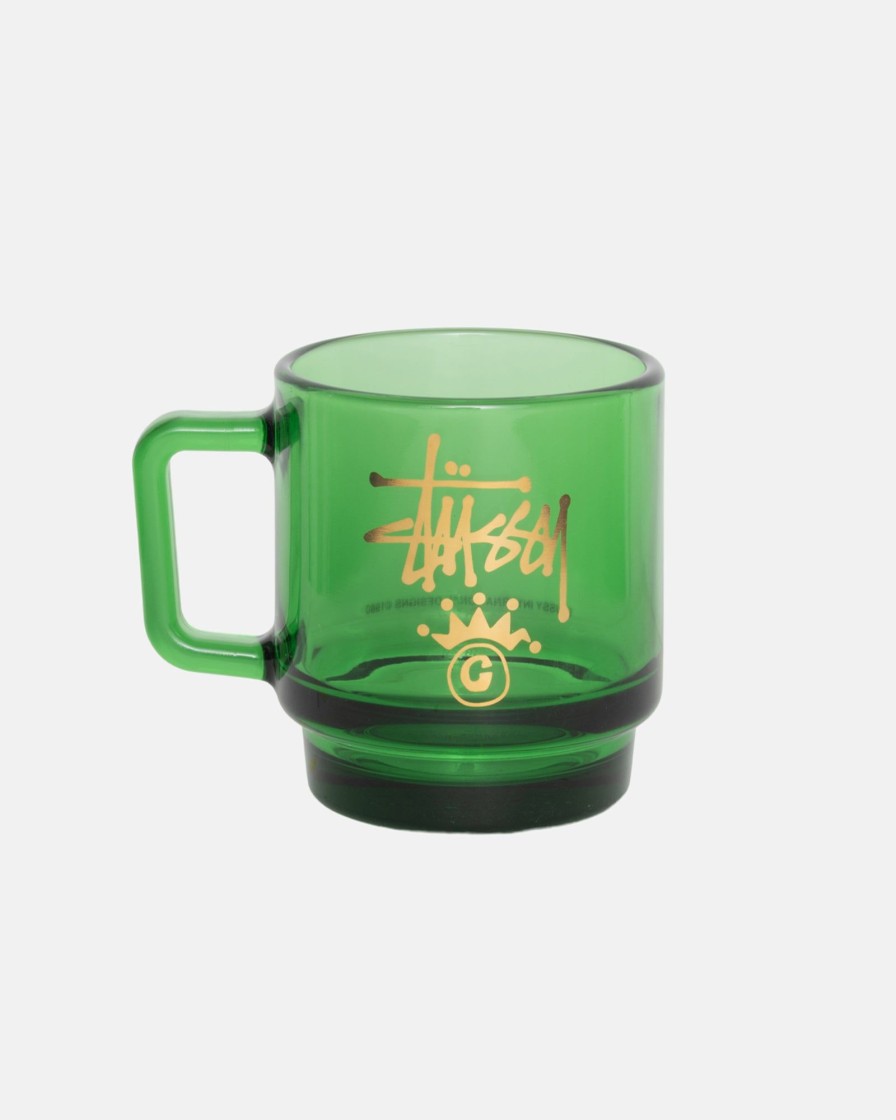 Accessories Radial | Stock Crown Logo Glass Mug