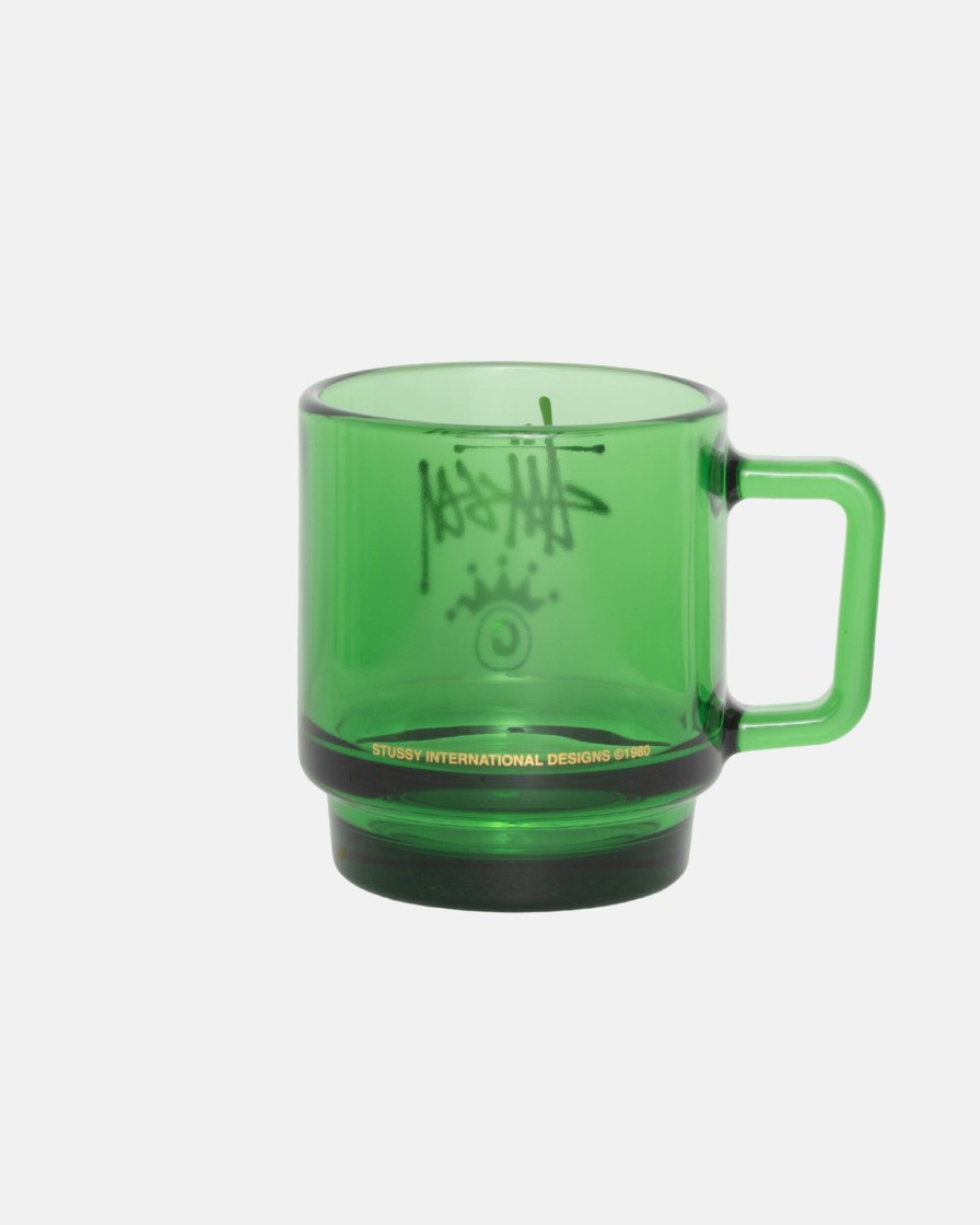 Accessories Radial | Stock Crown Logo Glass Mug