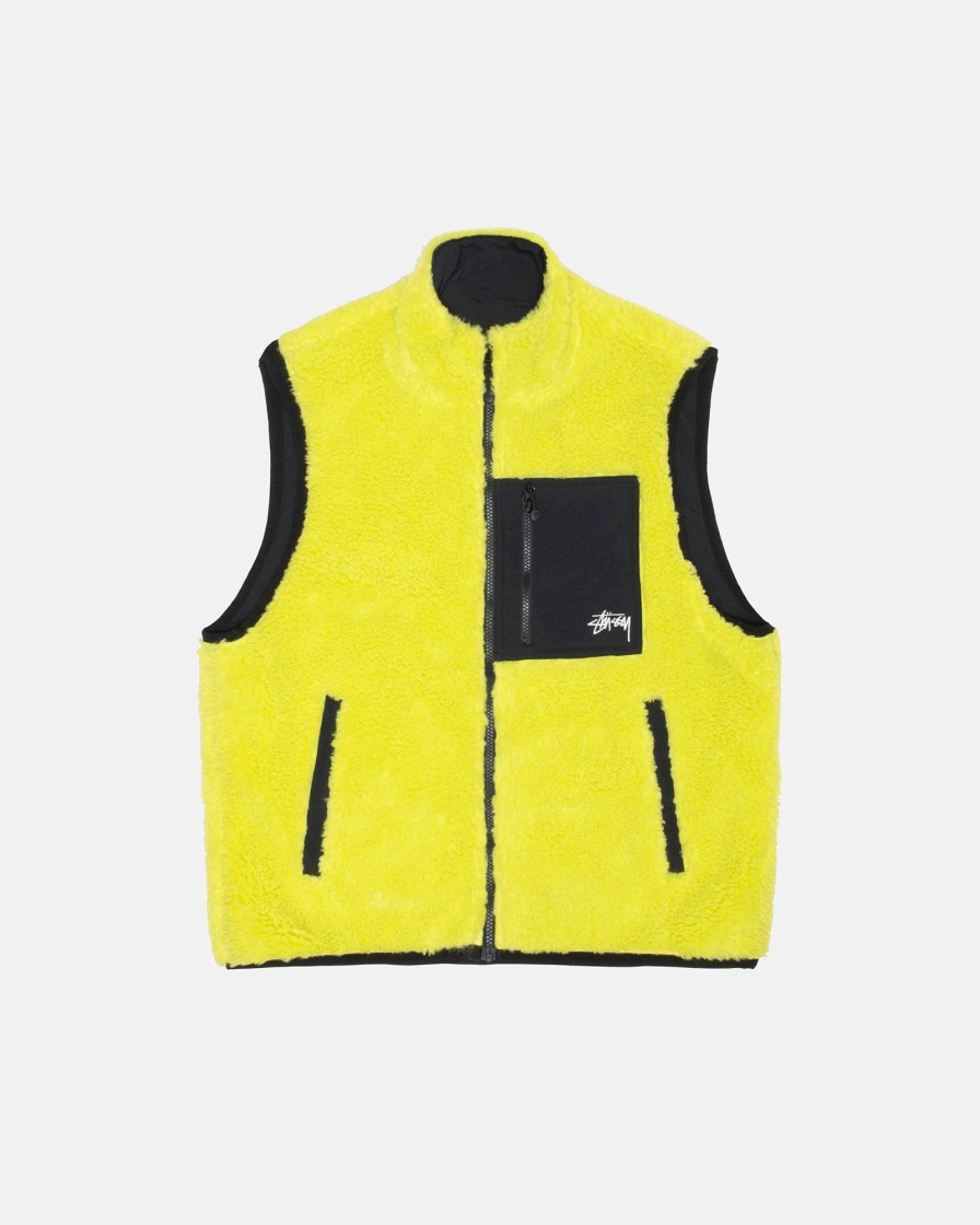 Outerwear Radial | Sherpa Reversible Vest