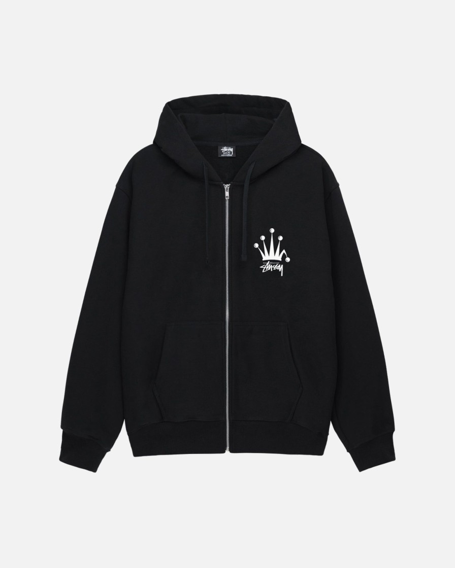 Sweats Radial | Regal Crown Zip Hoodie