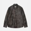 Outerwear Radial | Leather Overshirt